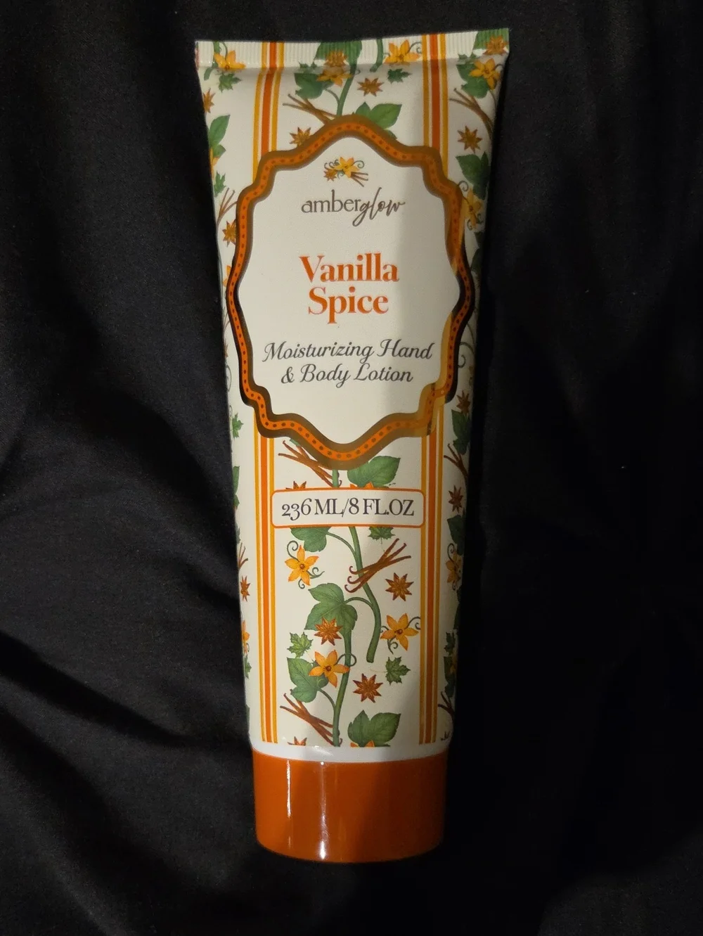 Amber Glow Vanilla Spice Moisturizing Hand & Body Lotion